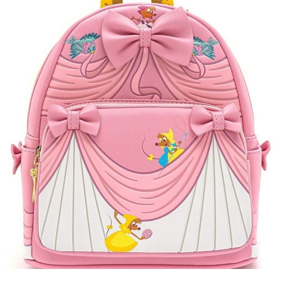 Loungefly Disney Princess Cinderella Pink Special 70th Anniversary Edition NWT